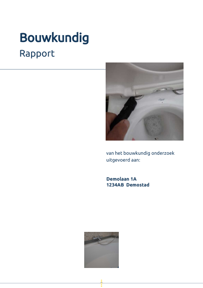 Voorbeeld: Bouwkundig rapport